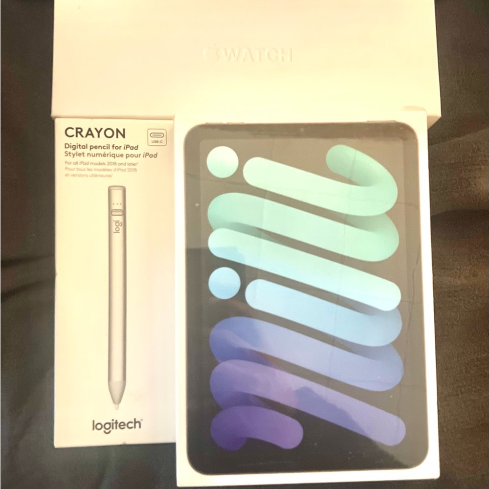 apple ipad mini 6th generation 64gb With LOGITECH CRAYON